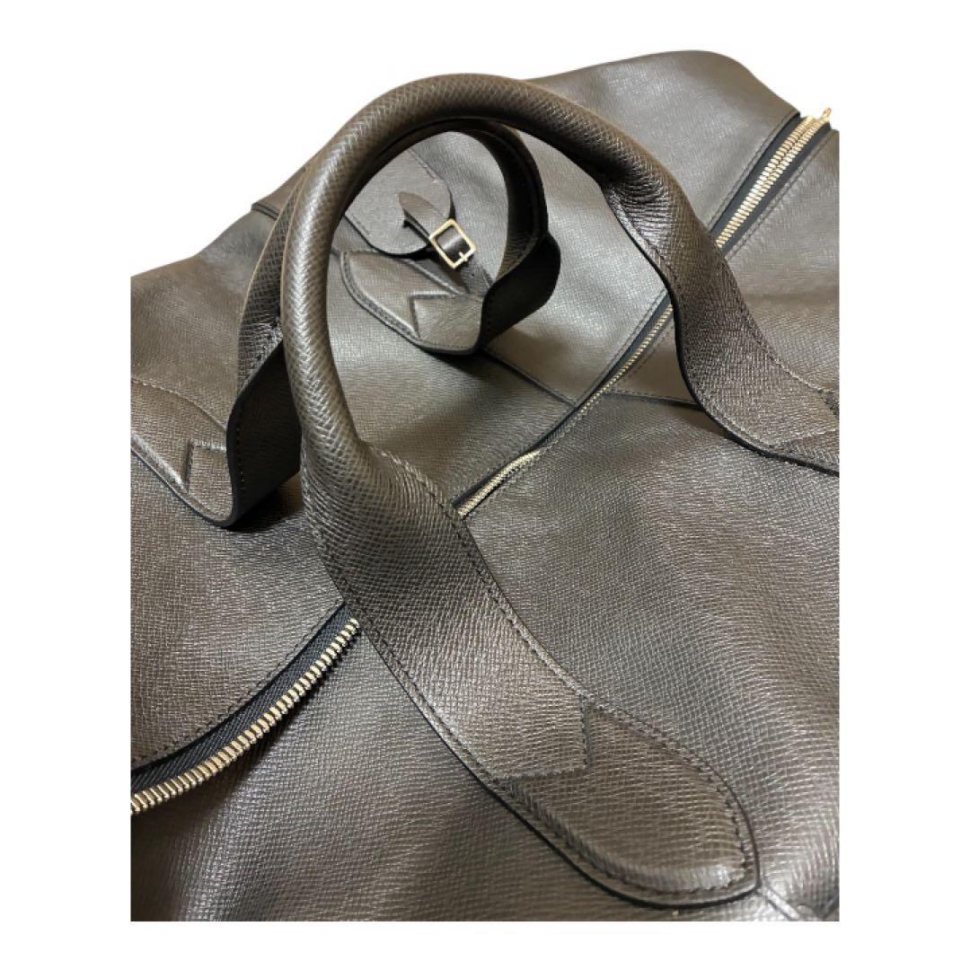 【極美品】LOUIS VUITTON タイガ ボストン 旅行バッグ 黒 袋付き