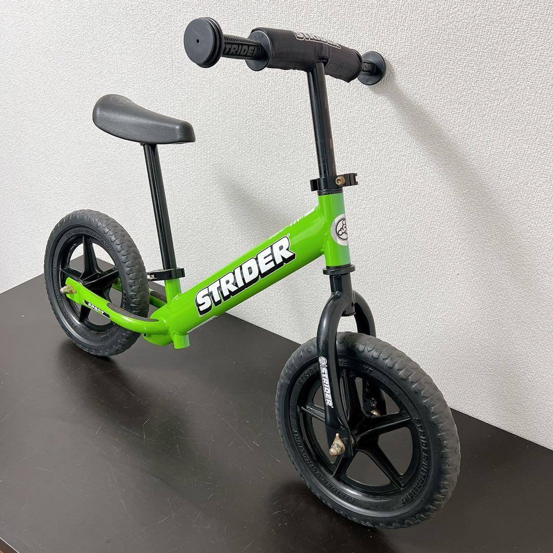 美品ストライダー スポーツ 12インチ 日本正規品 グリーン STRIDER
