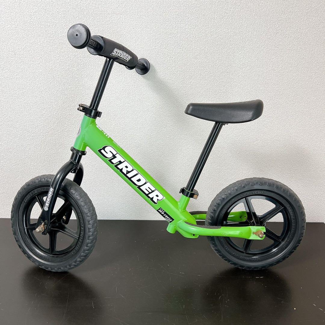 美品ストライダー スポーツ 12インチ 日本正規品 グリーン STRIDER