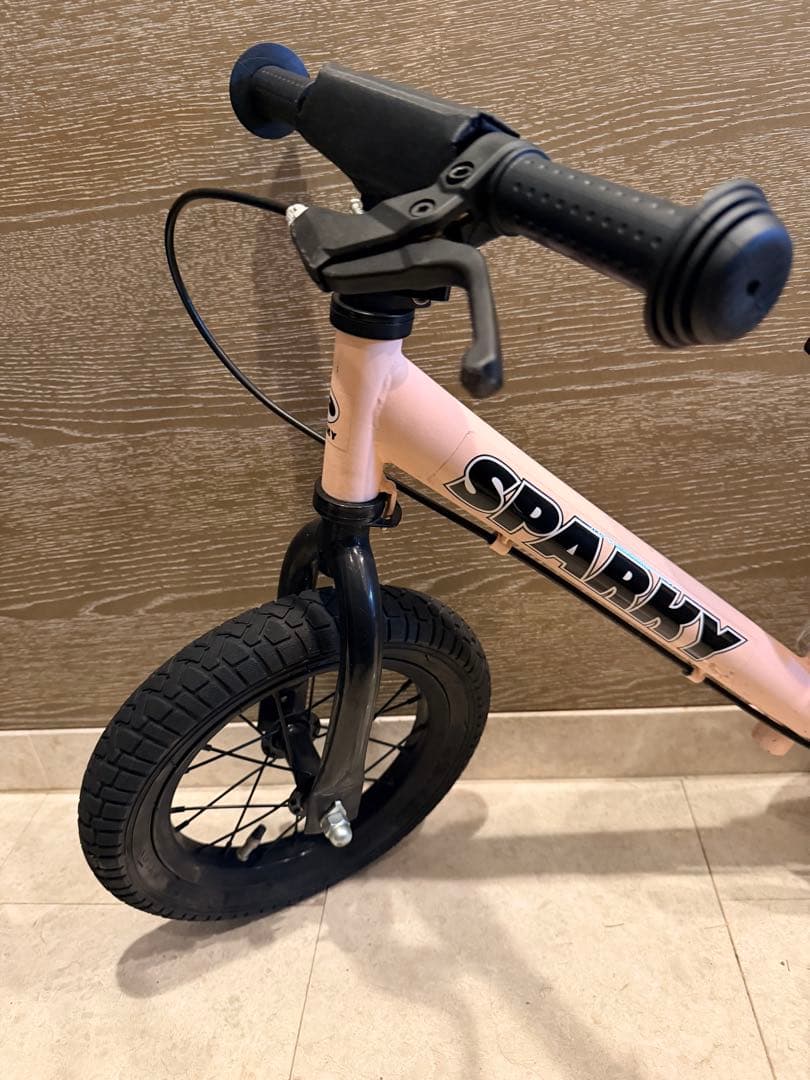 ※直接受取 SPARKY ピンク キックバイク ストライダー