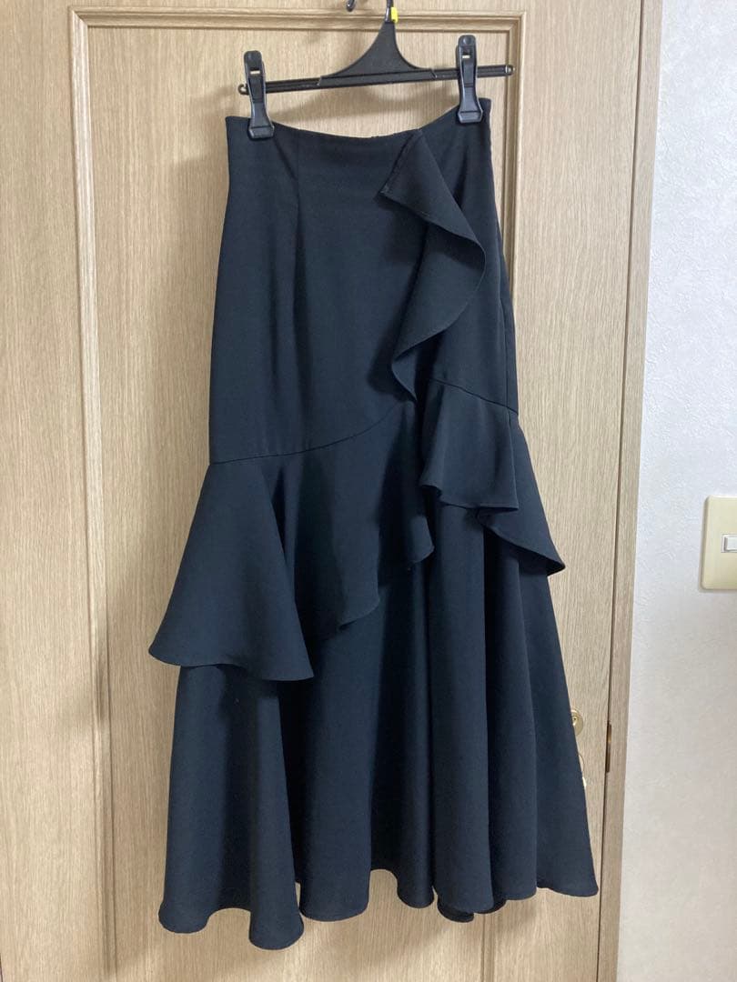 rienda　フリルスリットハイウエストスコートショートパンツ　Sサイズ