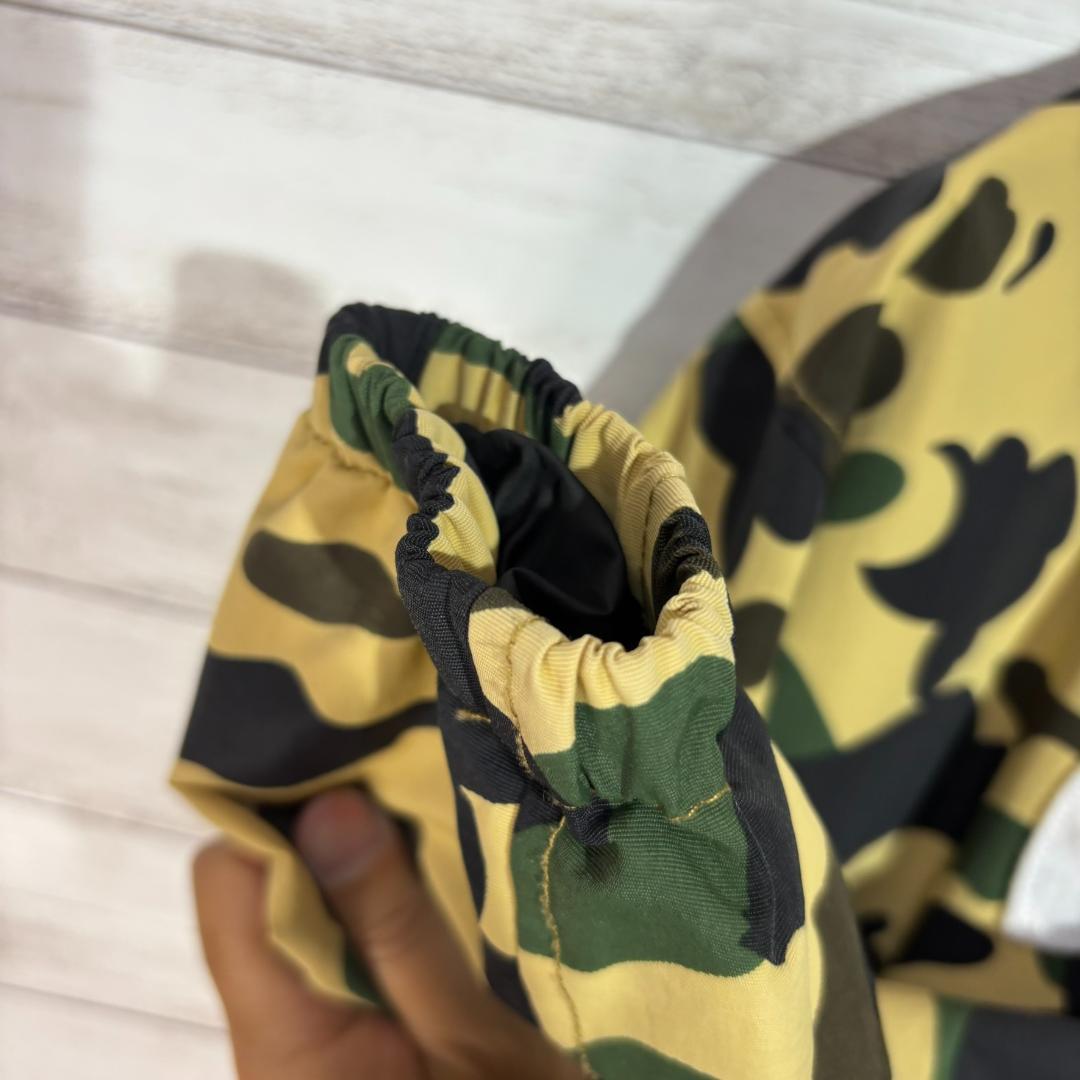 A BATHING APE シャーク　ジャケット　パーカー カモ柄 エイプ