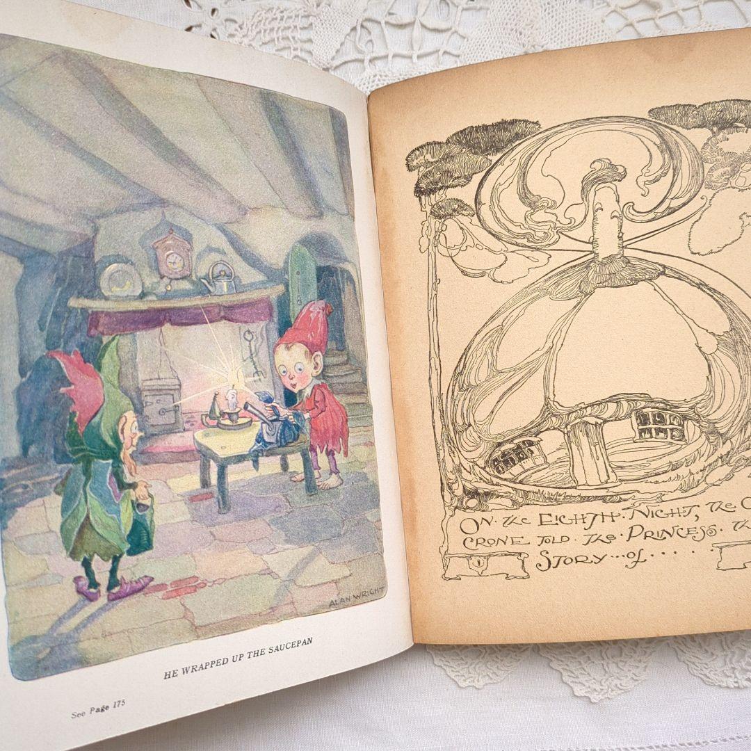 稀少1935ヴンテージ絵本 洋書古書 児童書 アンティーク ヴィクトリアン
