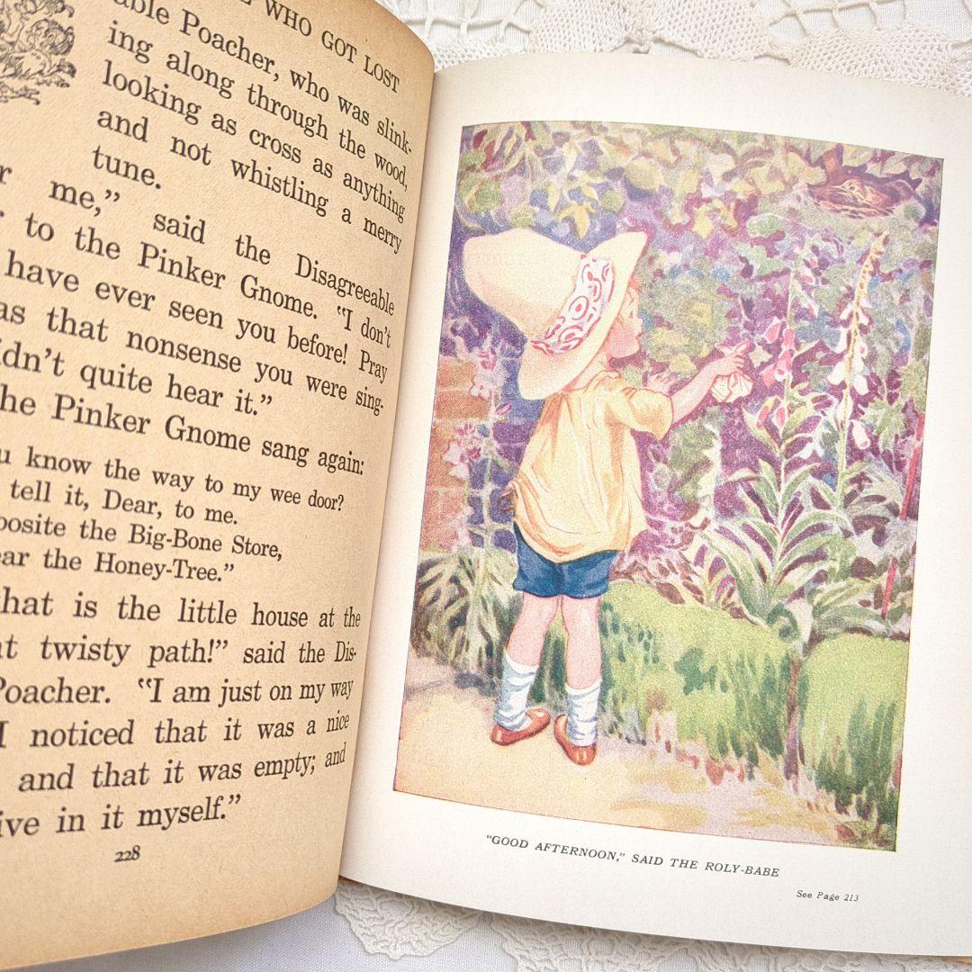 稀少1935ヴンテージ絵本 洋書古書 児童書 アンティーク ヴィクトリアン