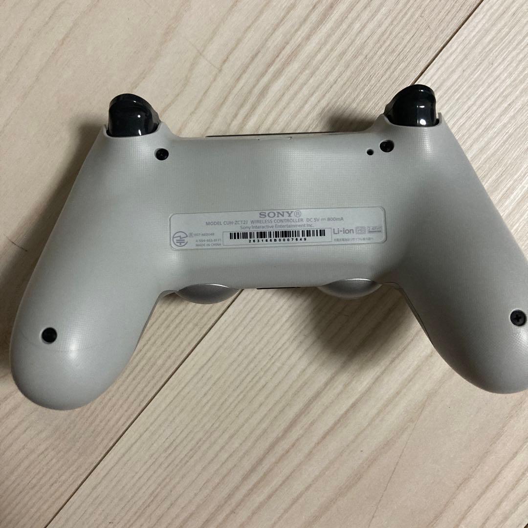 【中古】SONY PS4 純正 コントローラー DUALSHOCK 4 シルバー