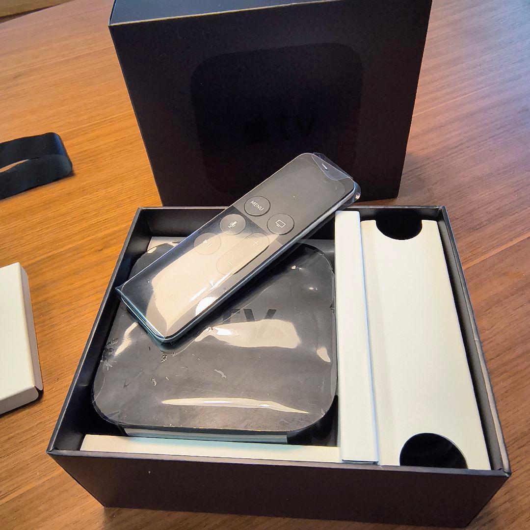 Apple TV 32GB 美品 MGY52J/A第四世代 ケーブル付リセット済