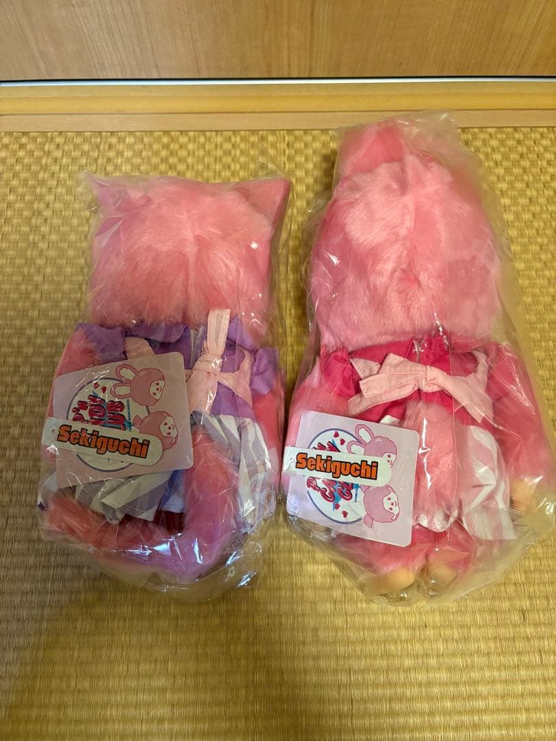 モンチッチ　チンタン　ピンクM 2点