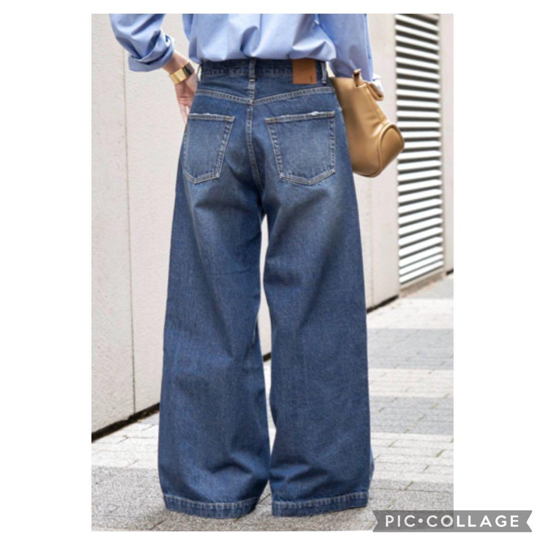 5 1/2 BAGGY DENIM バギーデニムパンツ 27