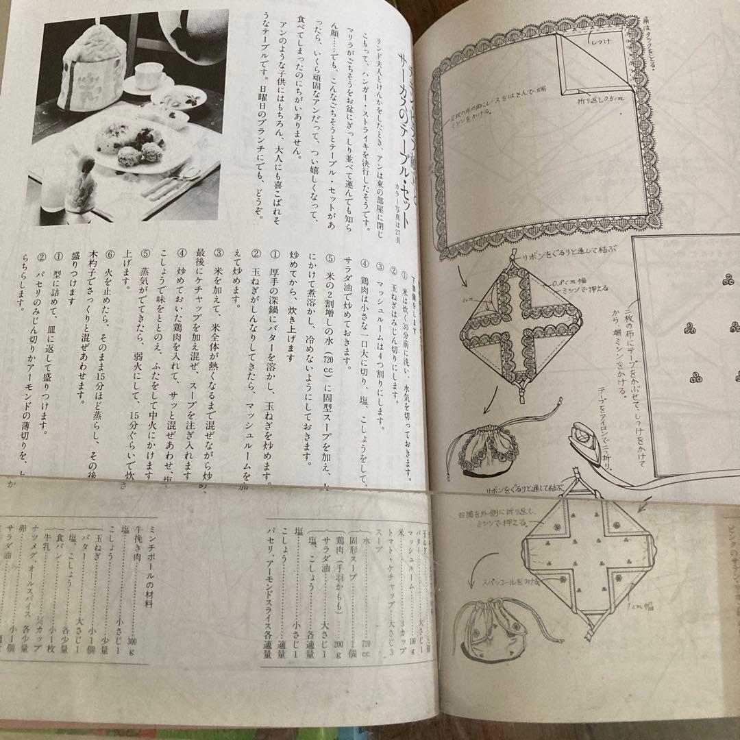 赤毛のアンの手作り絵本セット