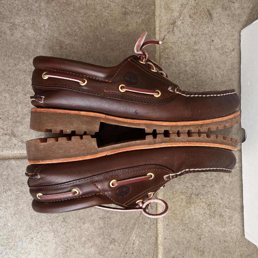 靴 Timberland 3EYE CLASSIC LUG brown 28cm