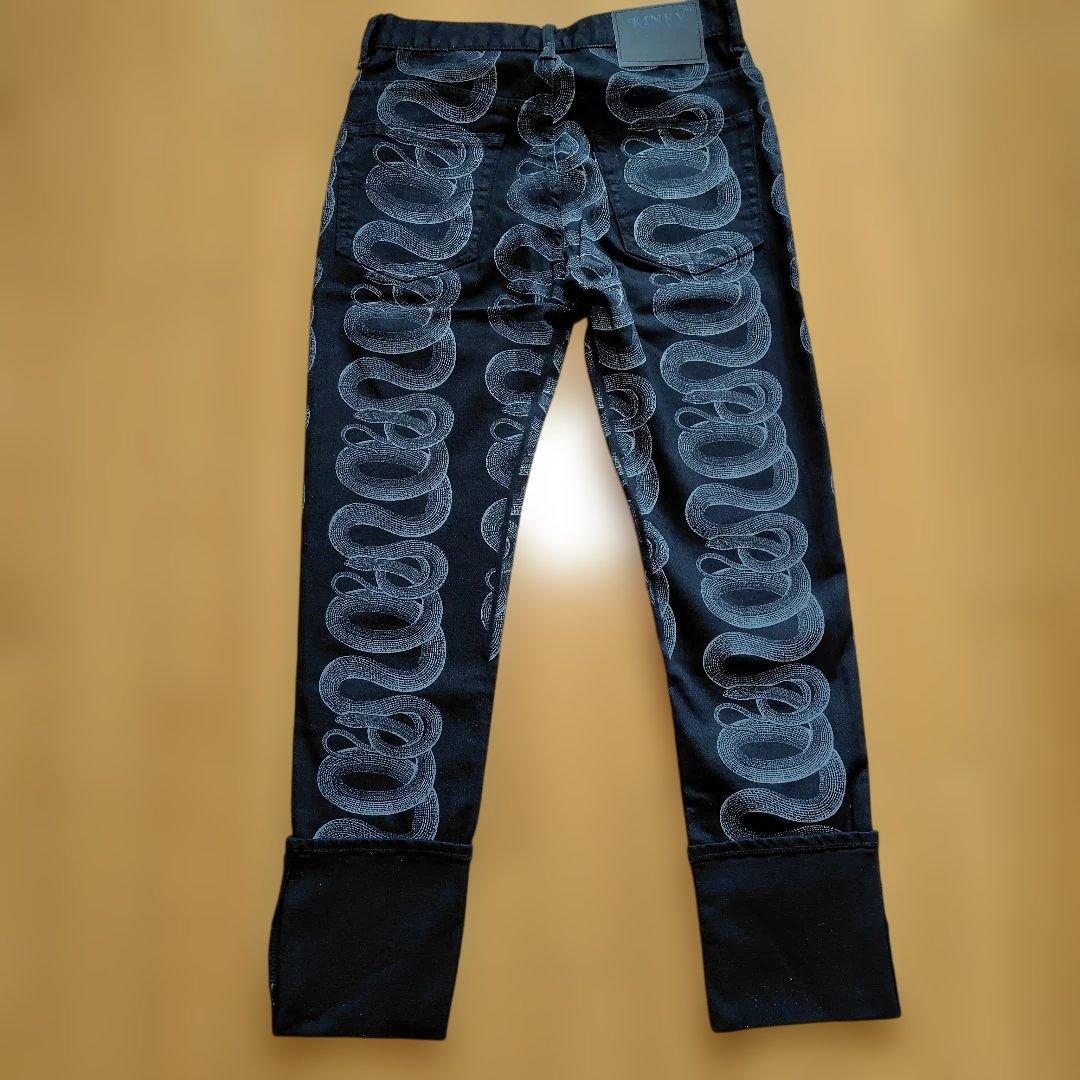 新品HYSTERIC GLAMOUR SNAKE LOOP スキニーデニムパンツ