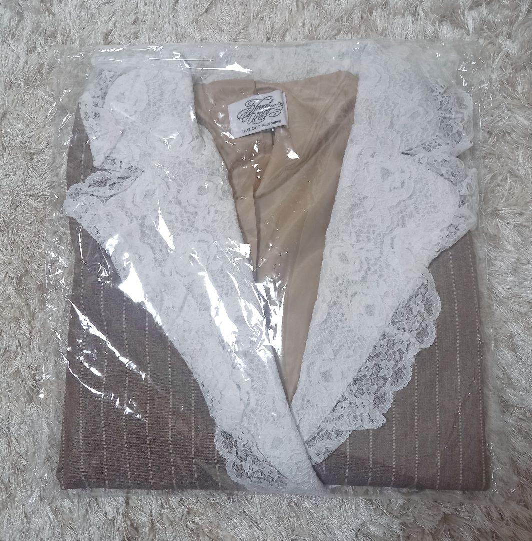 treat urself Retro lace jacket ベージュ