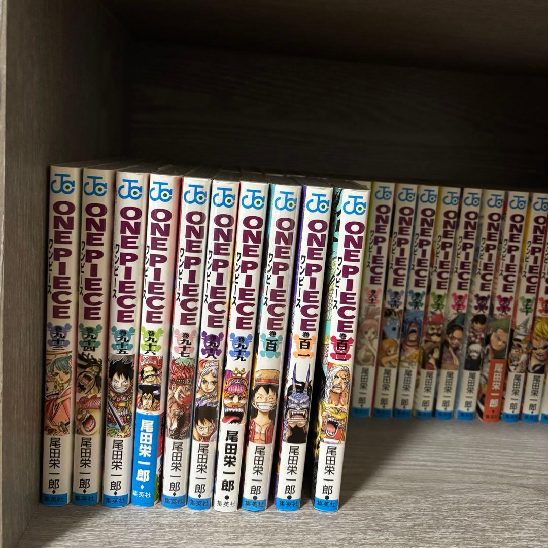 ONE PIECE ワンピース　単行本　1〜102 78巻抜け