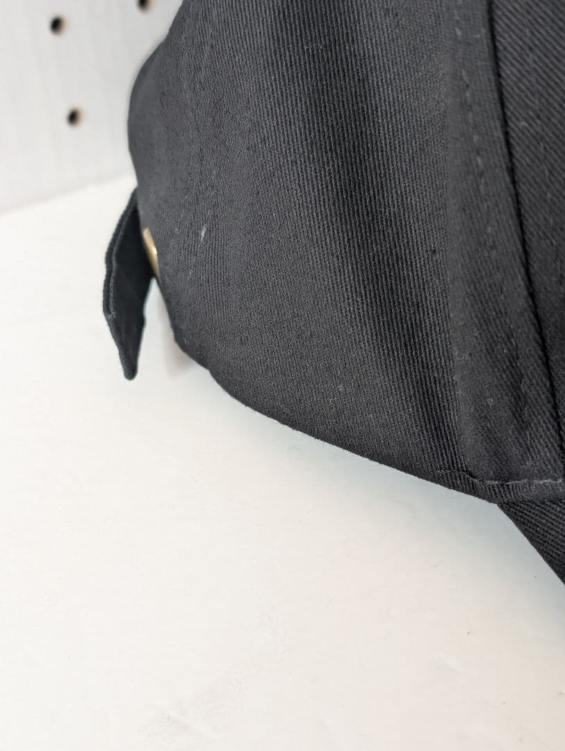 【定価6.5万】BALENCIAGA バレンシアガ ロゴ キャップ ブラック 黒