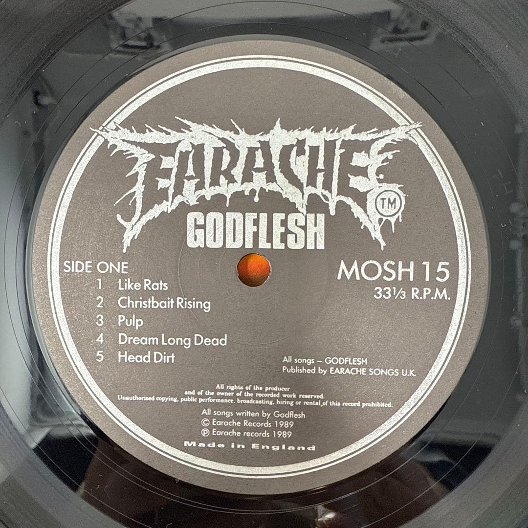 激レア GODFLESH STREETCLEANER レコード LP