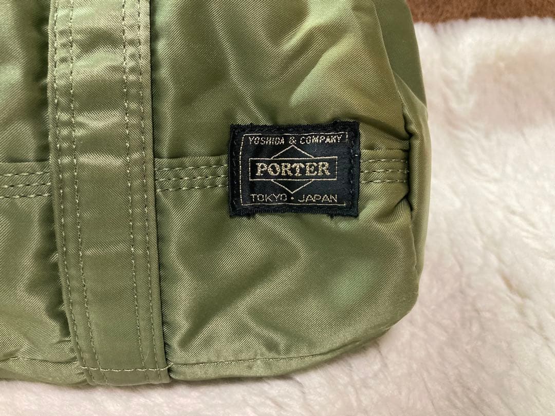 PORTER ポーター タンカー ミニボストンバッグ セージ グリーン