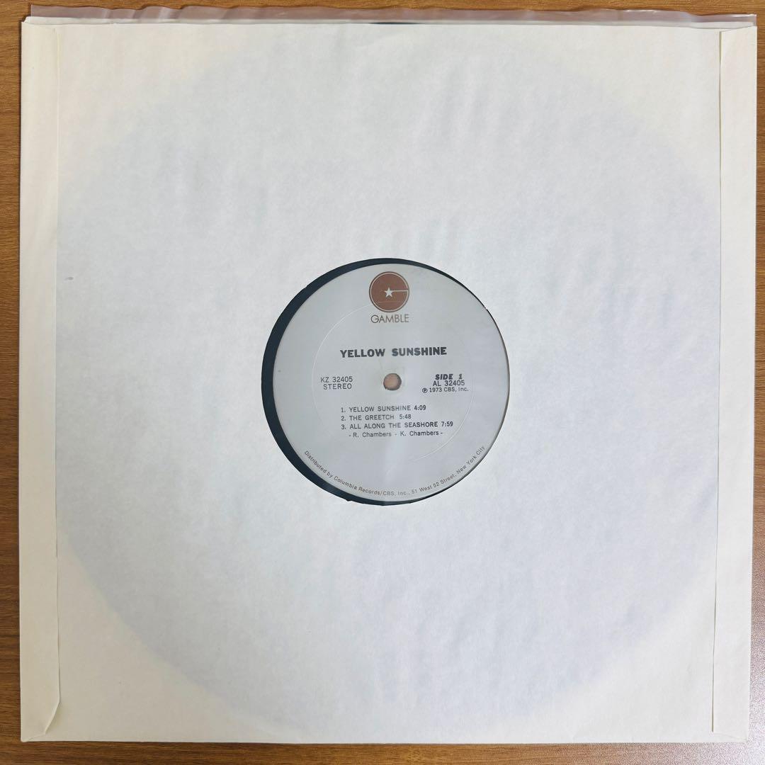 YELLOW SUNSHINE 　レコード
