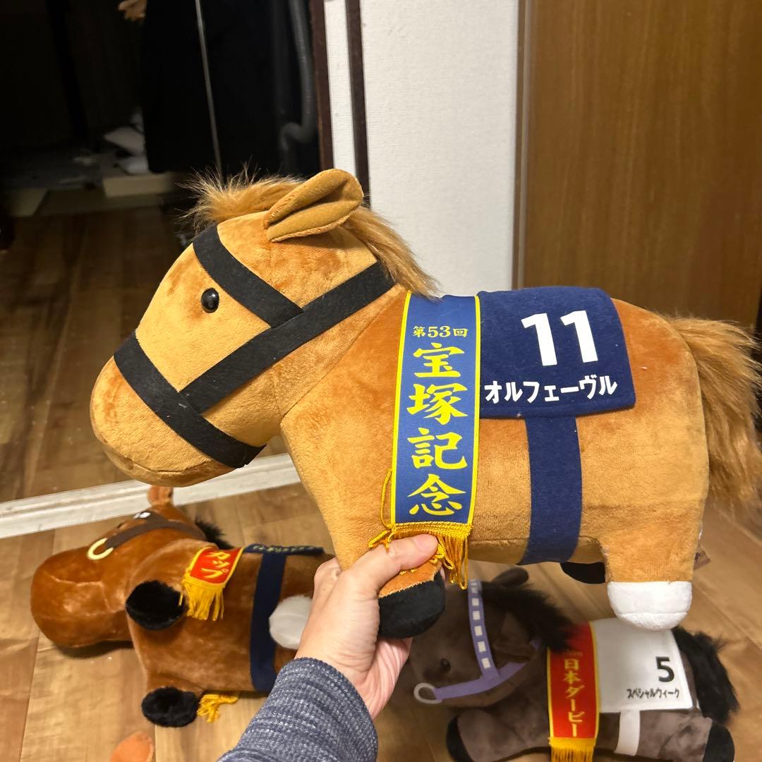 競馬 サラブレッドコレクション　ぬいぐるみセット