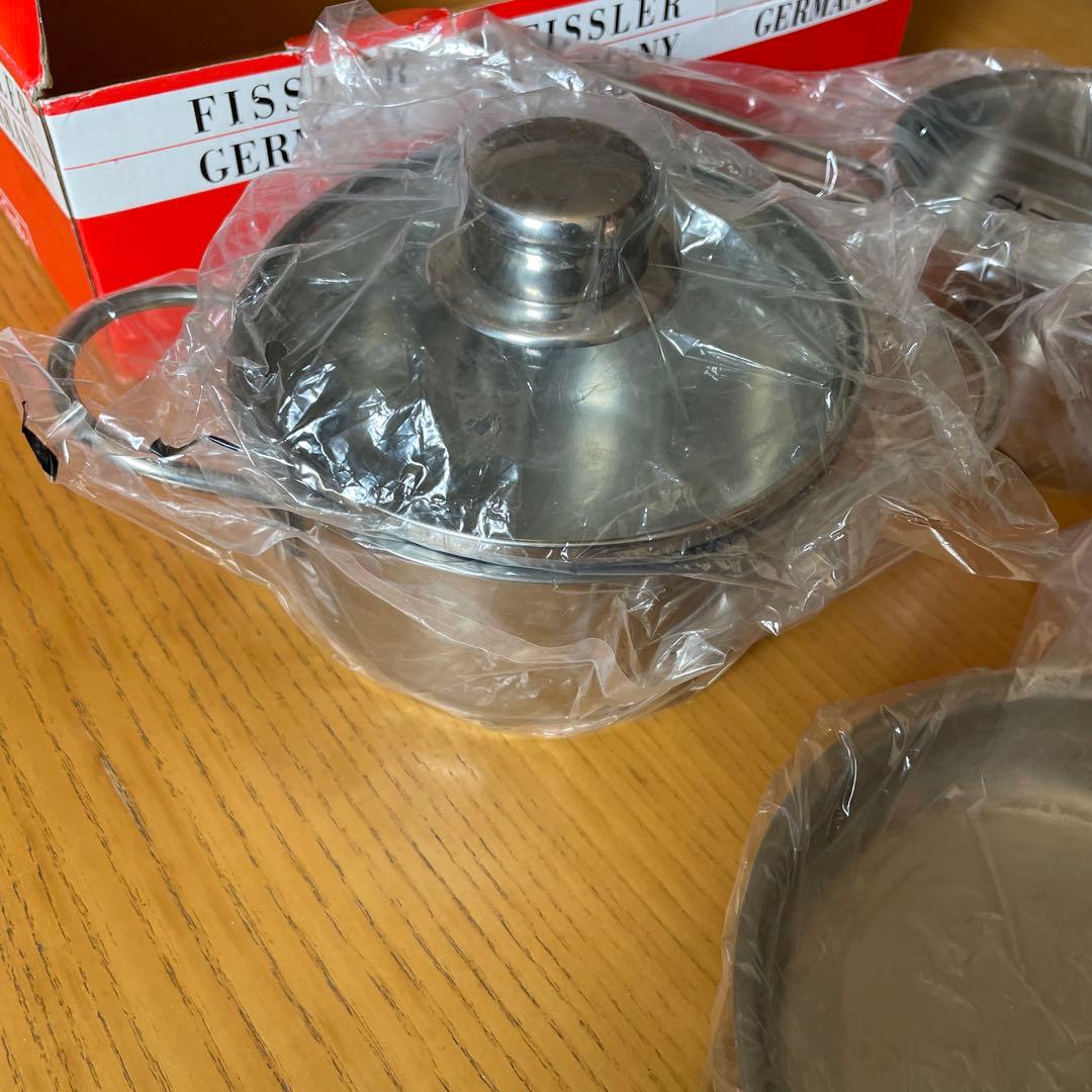 フィスラー(Fissler) ステンレス鍋 スナッキーセット