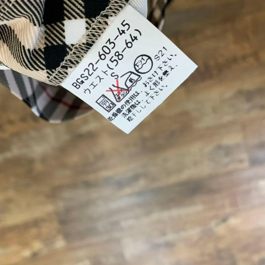 BURBERRY GOLF バーバリー ゴルフ ノバチェック キュロットパンツ