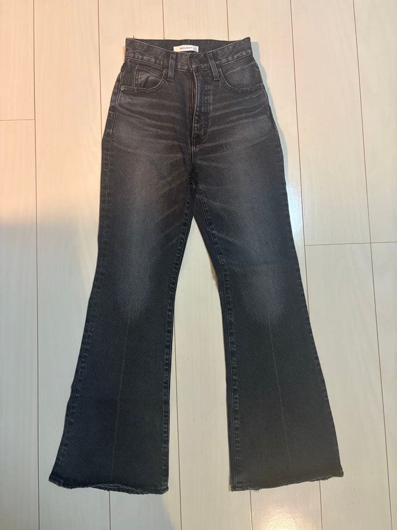 【美品】MOUSSY MVS BLACK FLARE 23インチ