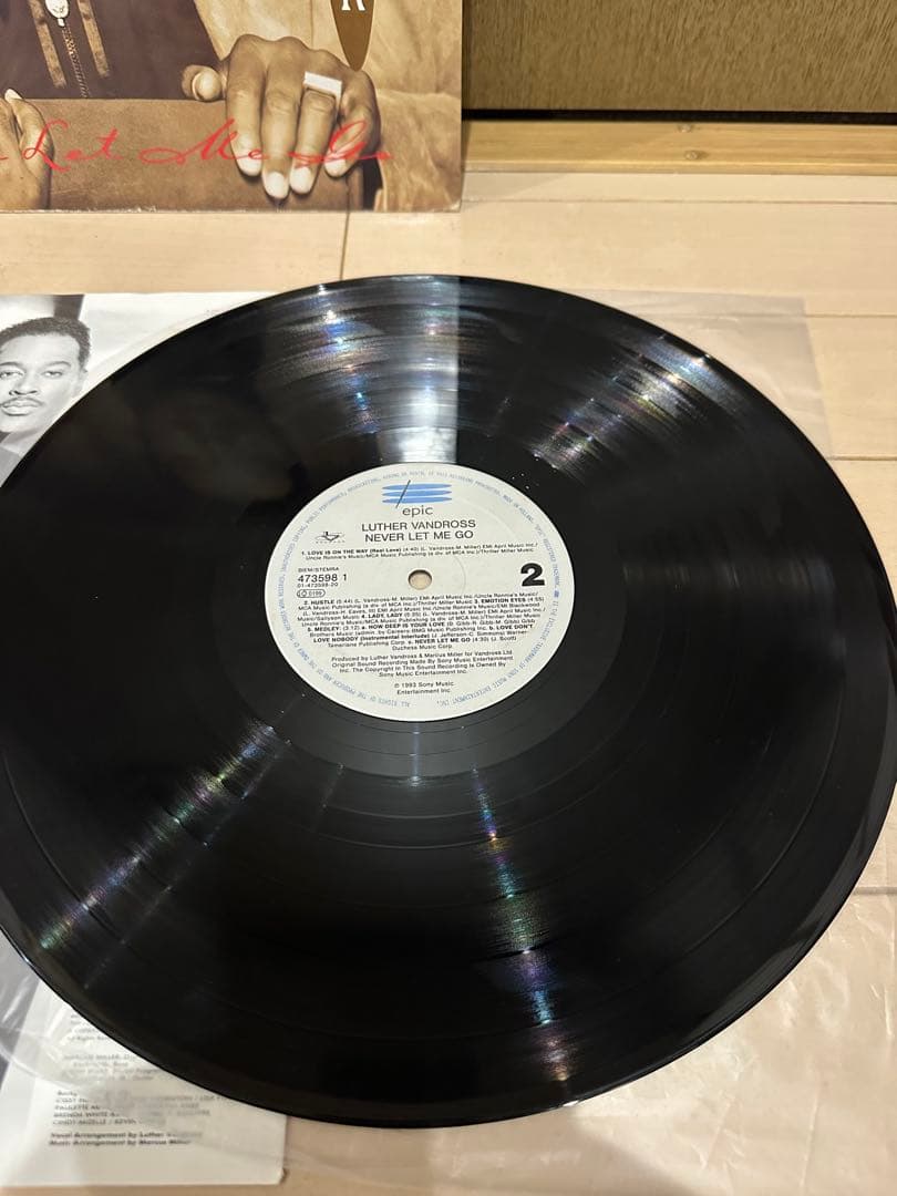 洋楽 Luther Vandross Lp