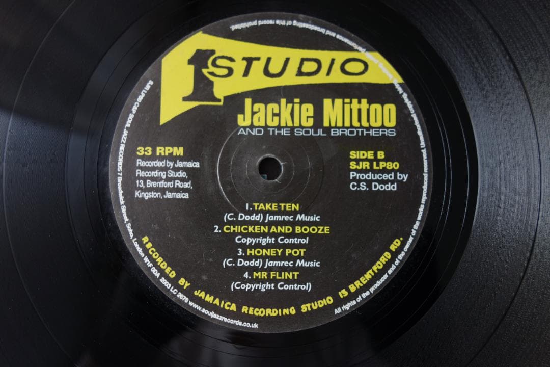 洋楽 JACKIE MITTOO / LAST TRAIN TO SKAVILLE
