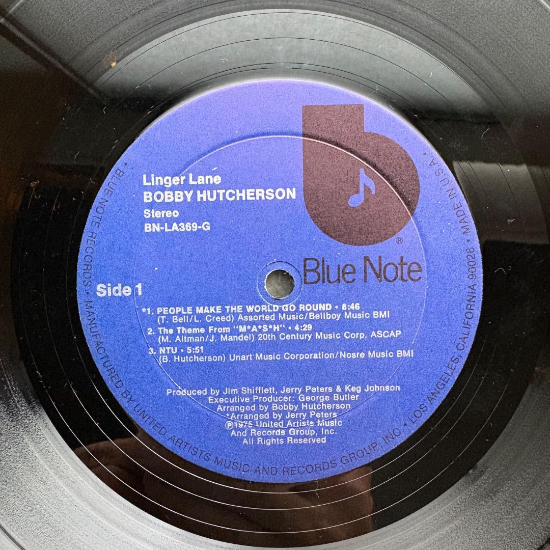 ◎中古LP◎　リンガー・レーン / ボビー・ハッチャーソン