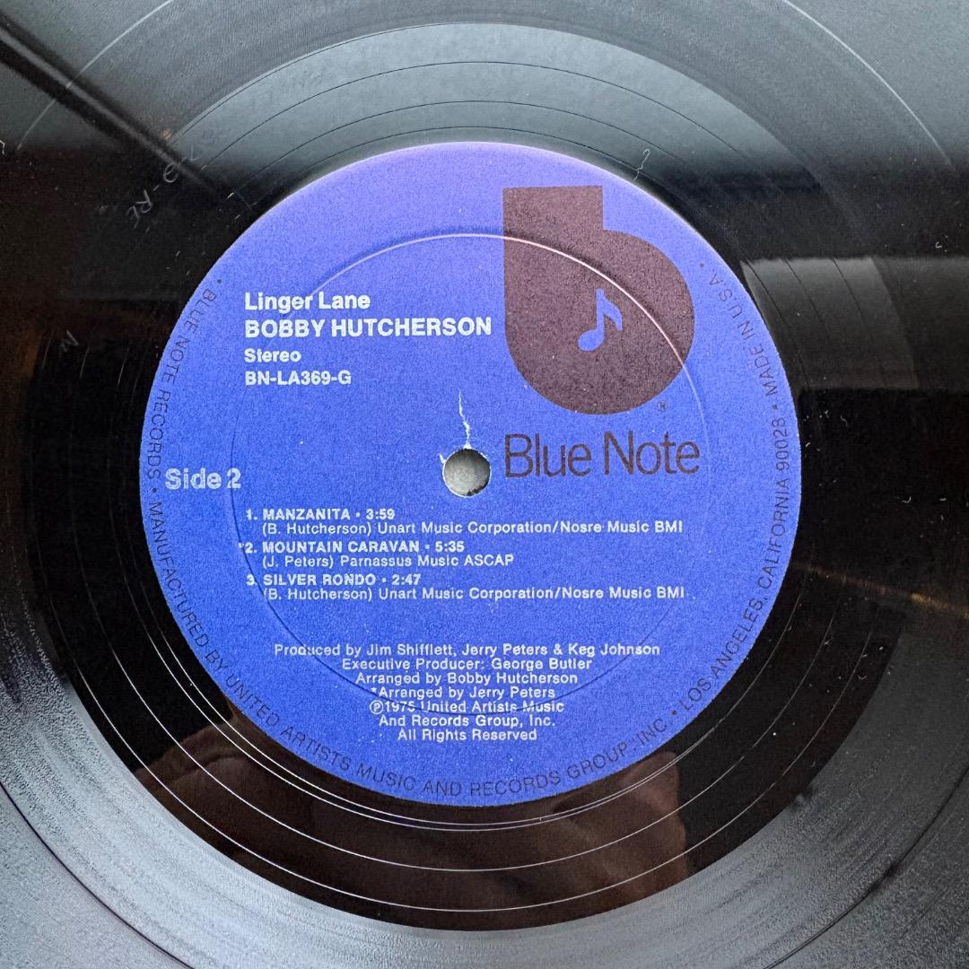◎中古LP◎　リンガー・レーン / ボビー・ハッチャーソン