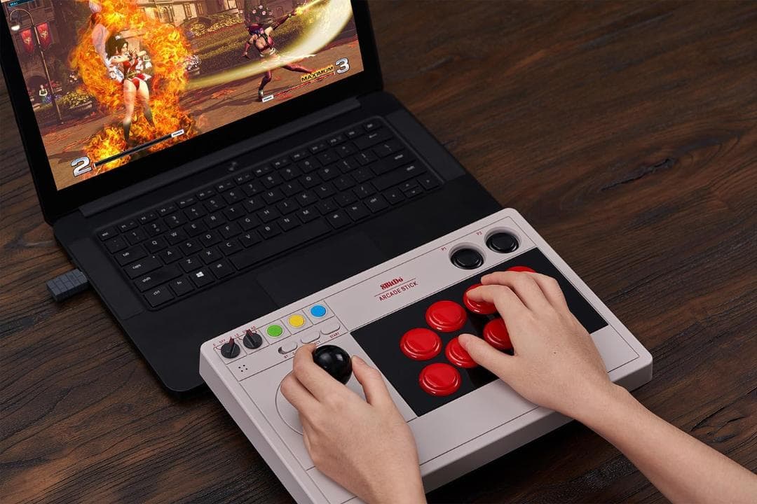 8BitDo アケコン Switch対応 ほぼ未使用 動作確認済み 元箱あり
