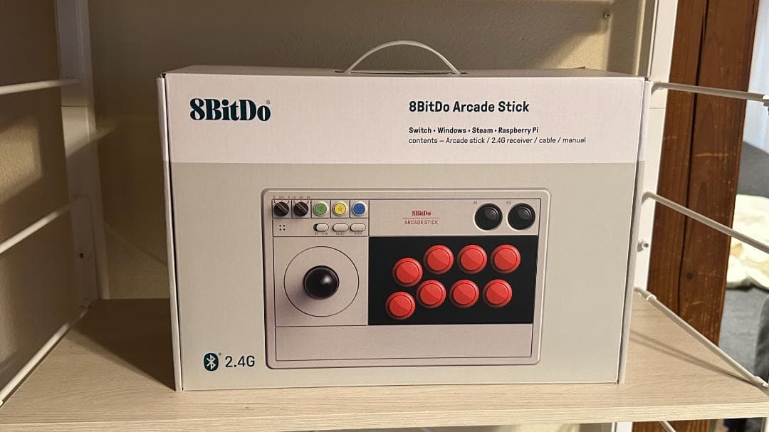 8BitDo アケコン Switch対応 ほぼ未使用 動作確認済み 元箱あり