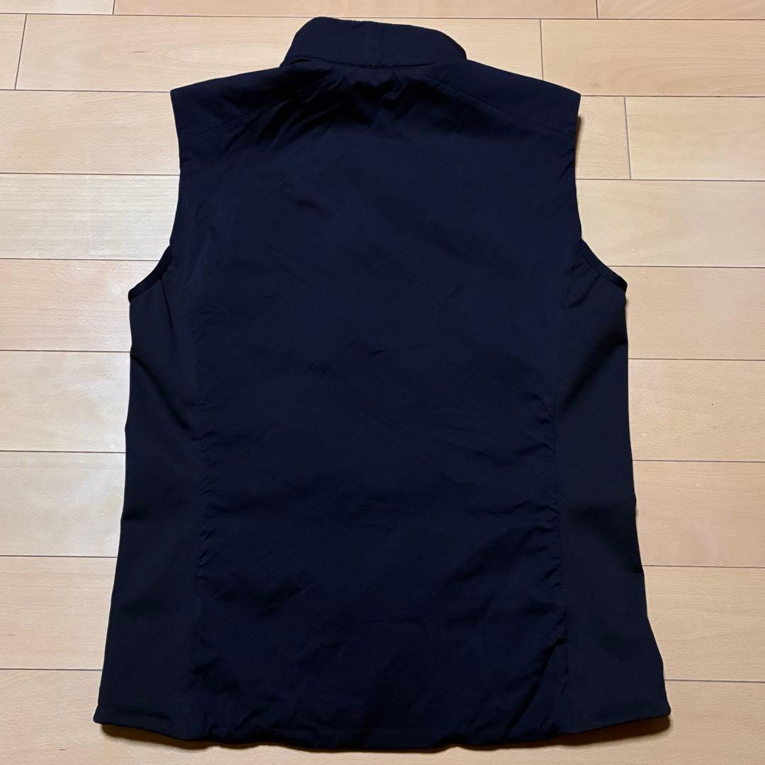 美品 Arc’teryx atom vest ドローコード S ブラック