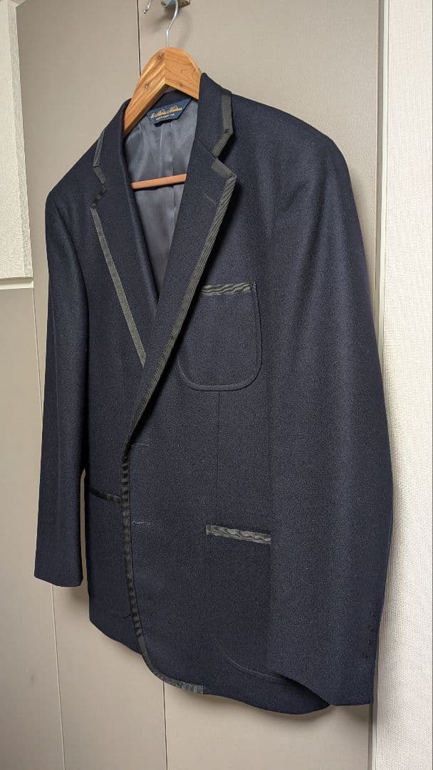 Brooks Brothers ブルックスブラザーズ パイピングブレザー 紺40