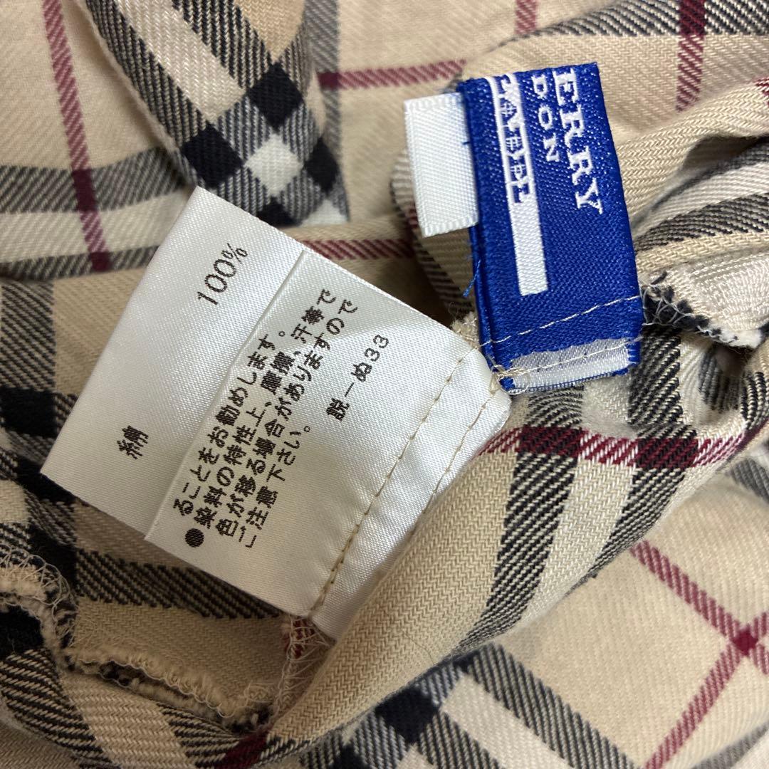 Burberry チェック柄ノースリーブワンピース