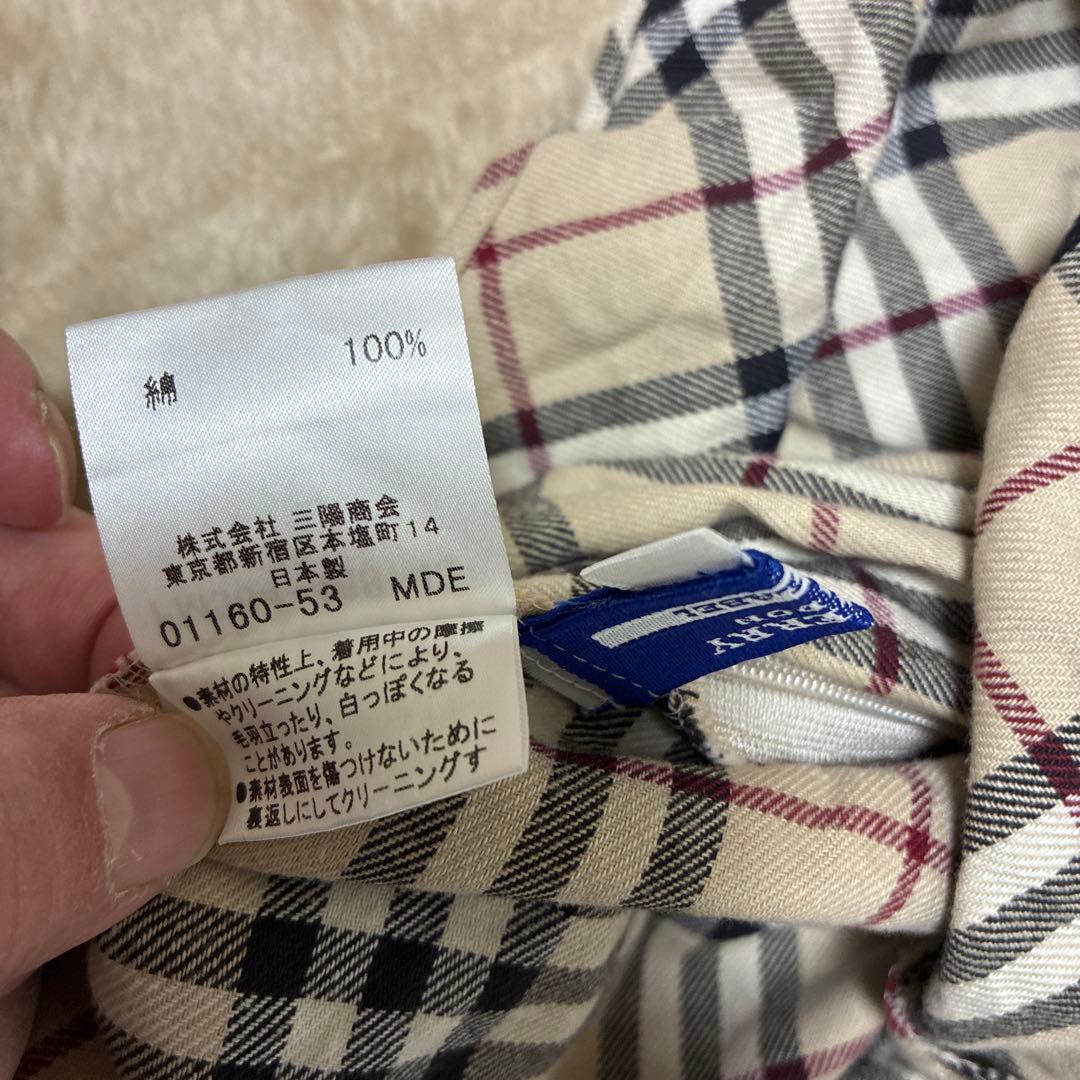 Burberry チェック柄ノースリーブワンピース