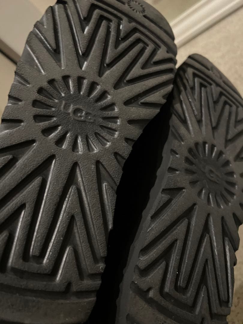 靴 UGG CLASSIC MINI PLATFORM BLACK