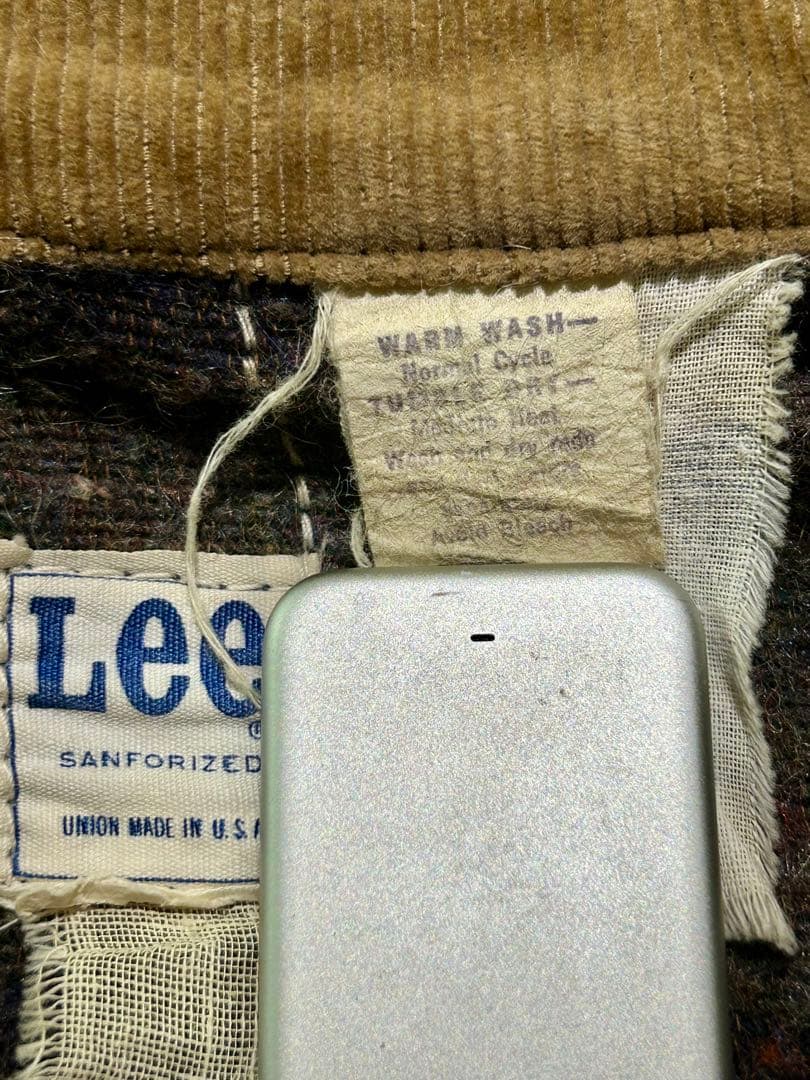 Lee 81-LJ ブランケットライナー デニムカバーオール USA製 70年代