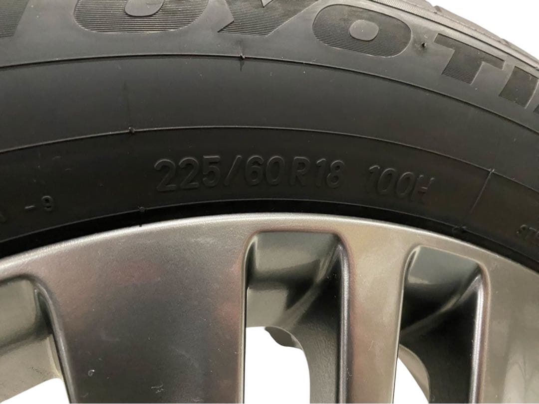 ★【新車外し】アルファード40系Z 純正タイヤホイールセット18インチ
