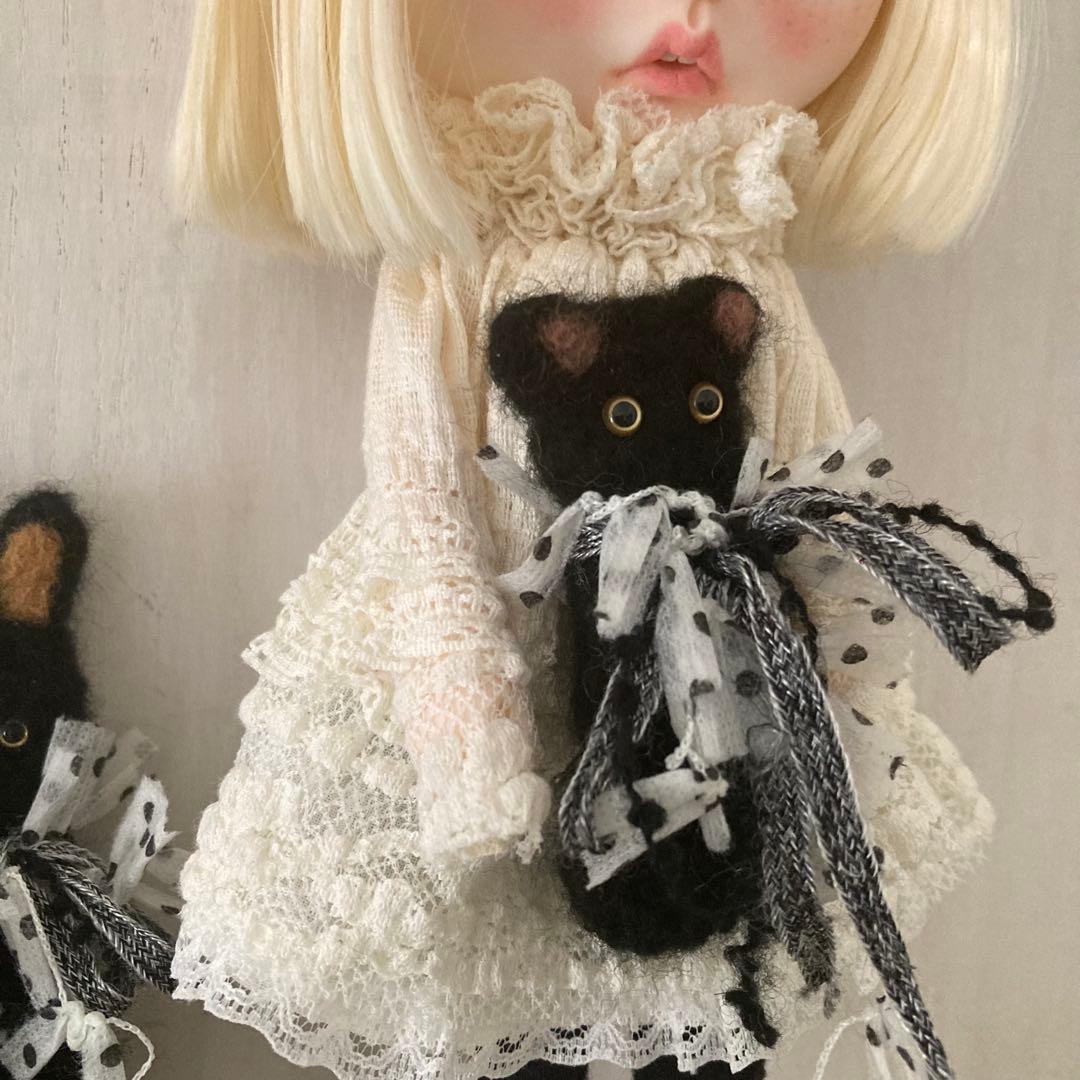 ブライス＊ぬいぐるみ　うさぎ　人形　ドールハウス ミニチュア　猫