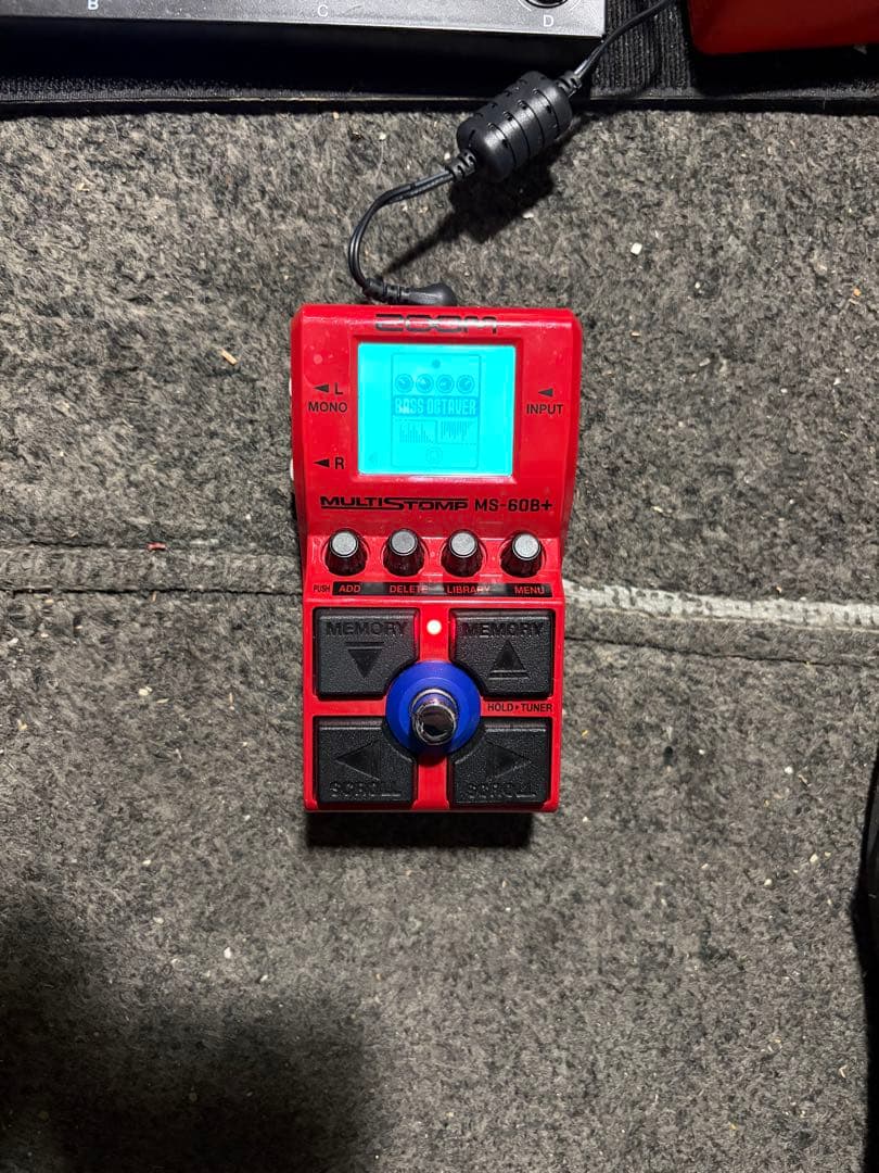 ベース ZOOM MULTISTOMP MS-60B+