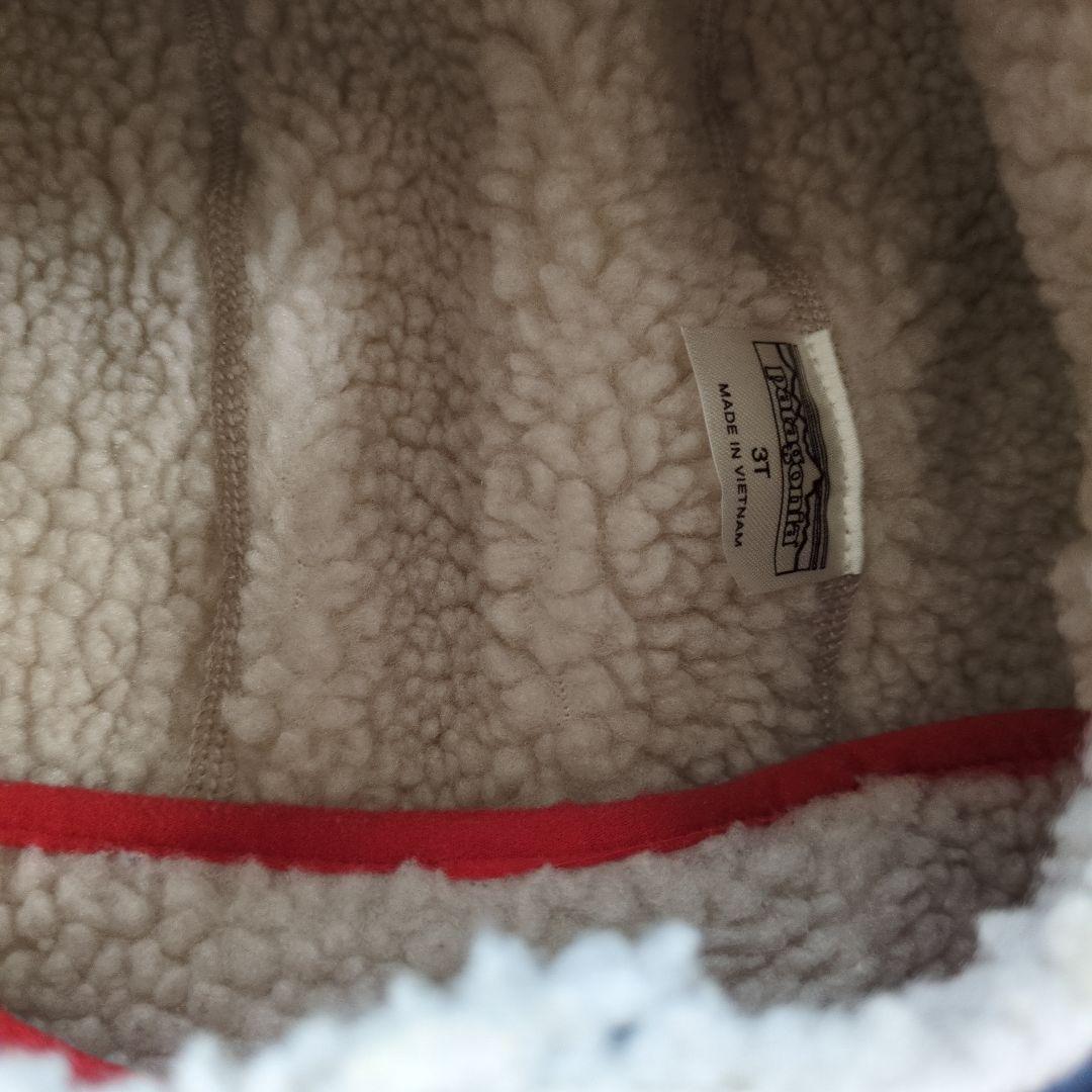 Patagonia ベビー・リバーシブル・トリブルズ・フーディ 3T 95cm