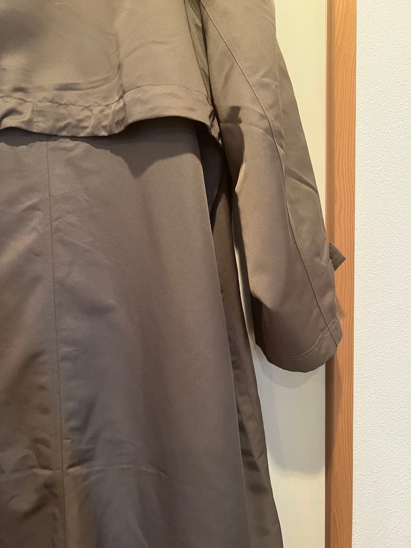 anuke Twill Soutiencollar Coat モカ 38