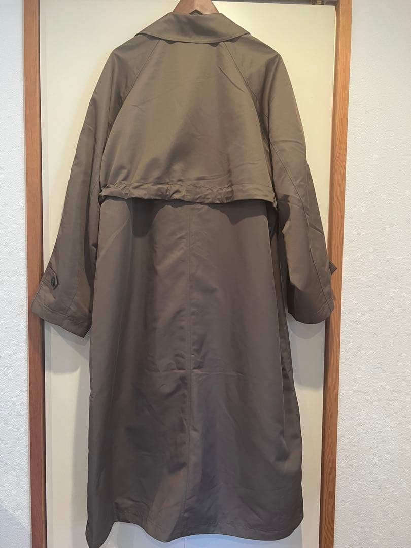 anuke Twill Soutiencollar Coat モカ 38