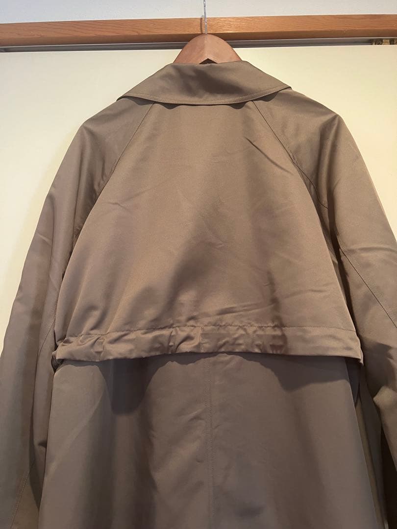anuke Twill Soutiencollar Coat モカ 38