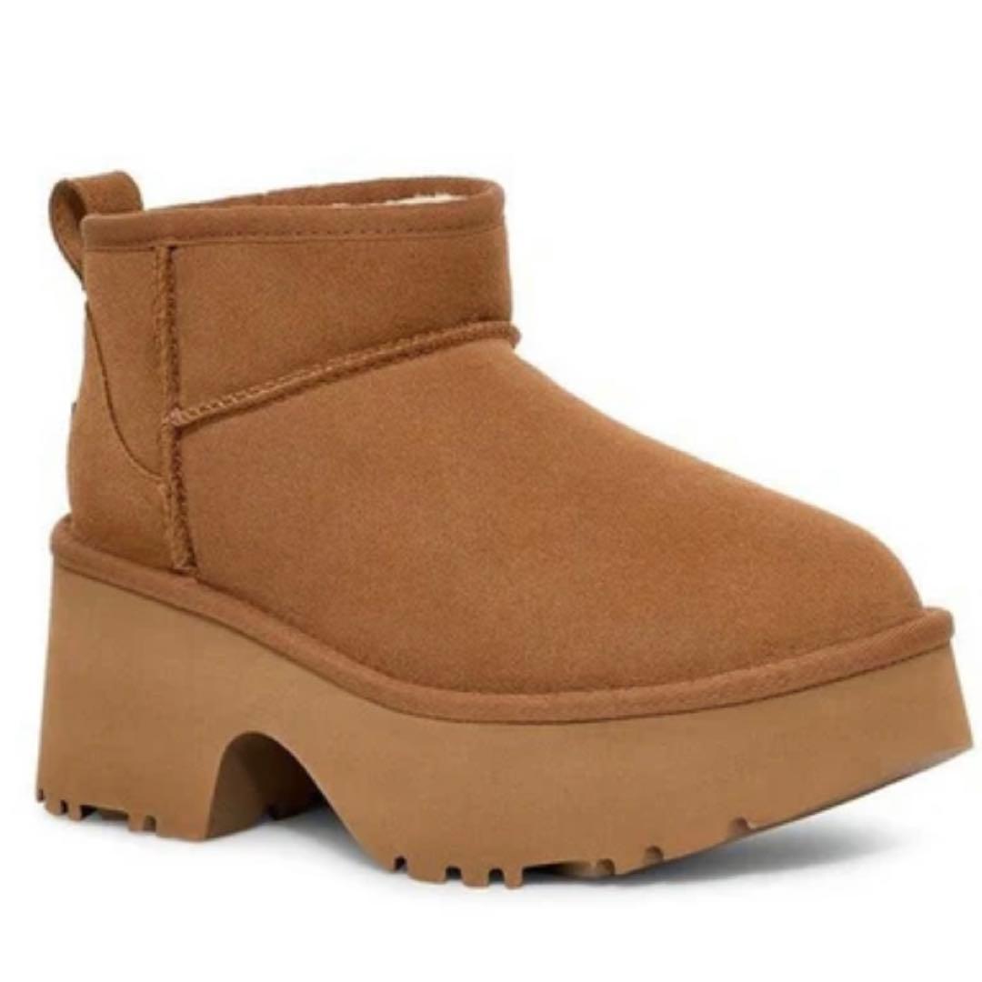 【完売品】UGG アグ クラシック ウルトラ ミニ ニューハイツ 厚底