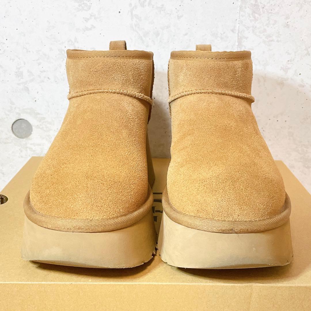 【完売品】UGG アグ クラシック ウルトラ ミニ ニューハイツ 厚底