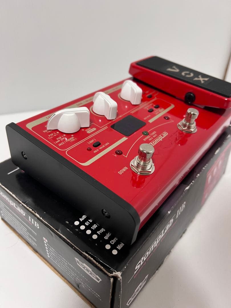新品 VOX StompLab IIB ベース用マルチエフェクター　日本製