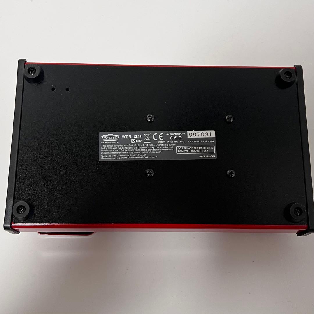 新品 VOX StompLab IIB ベース用マルチエフェクター　日本製