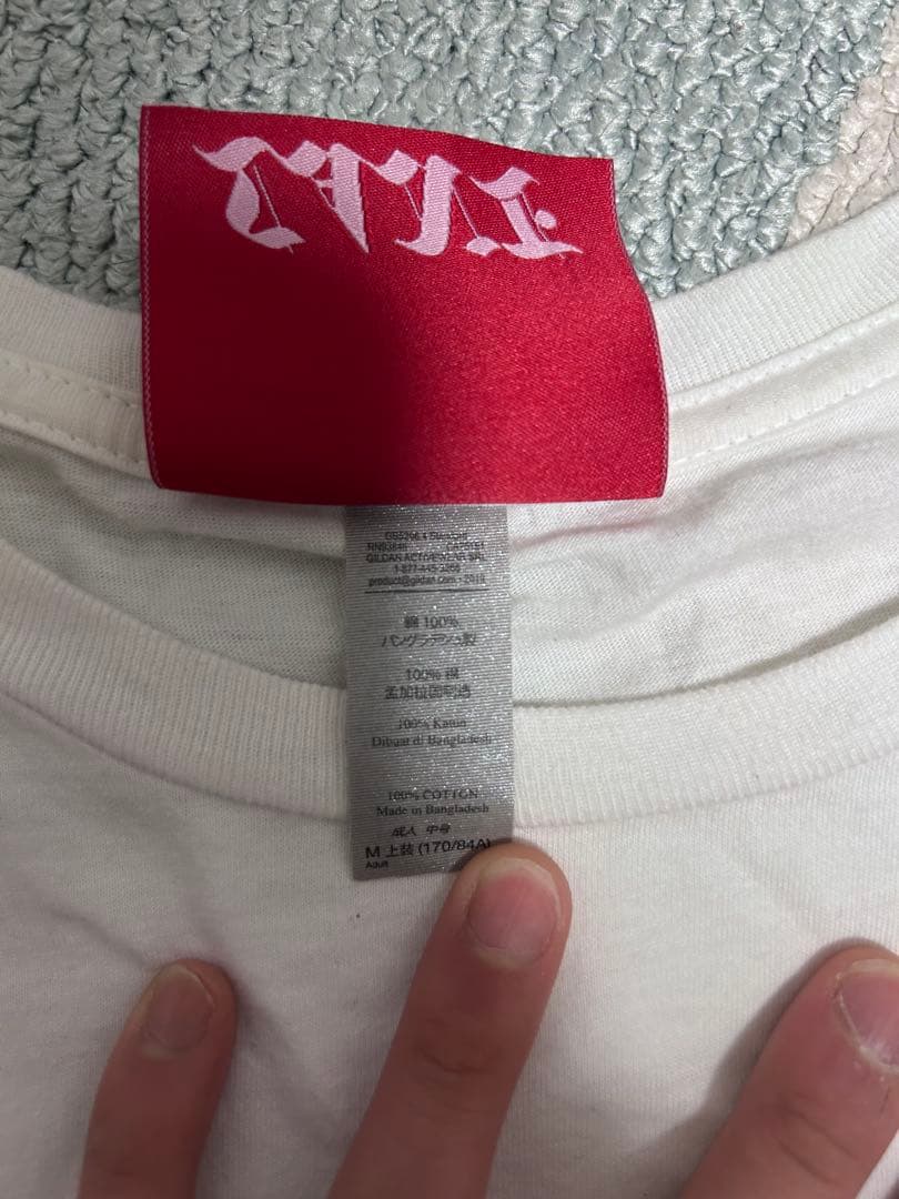 アオバくん着用LANE×ブルブルくんコラボTシャツ