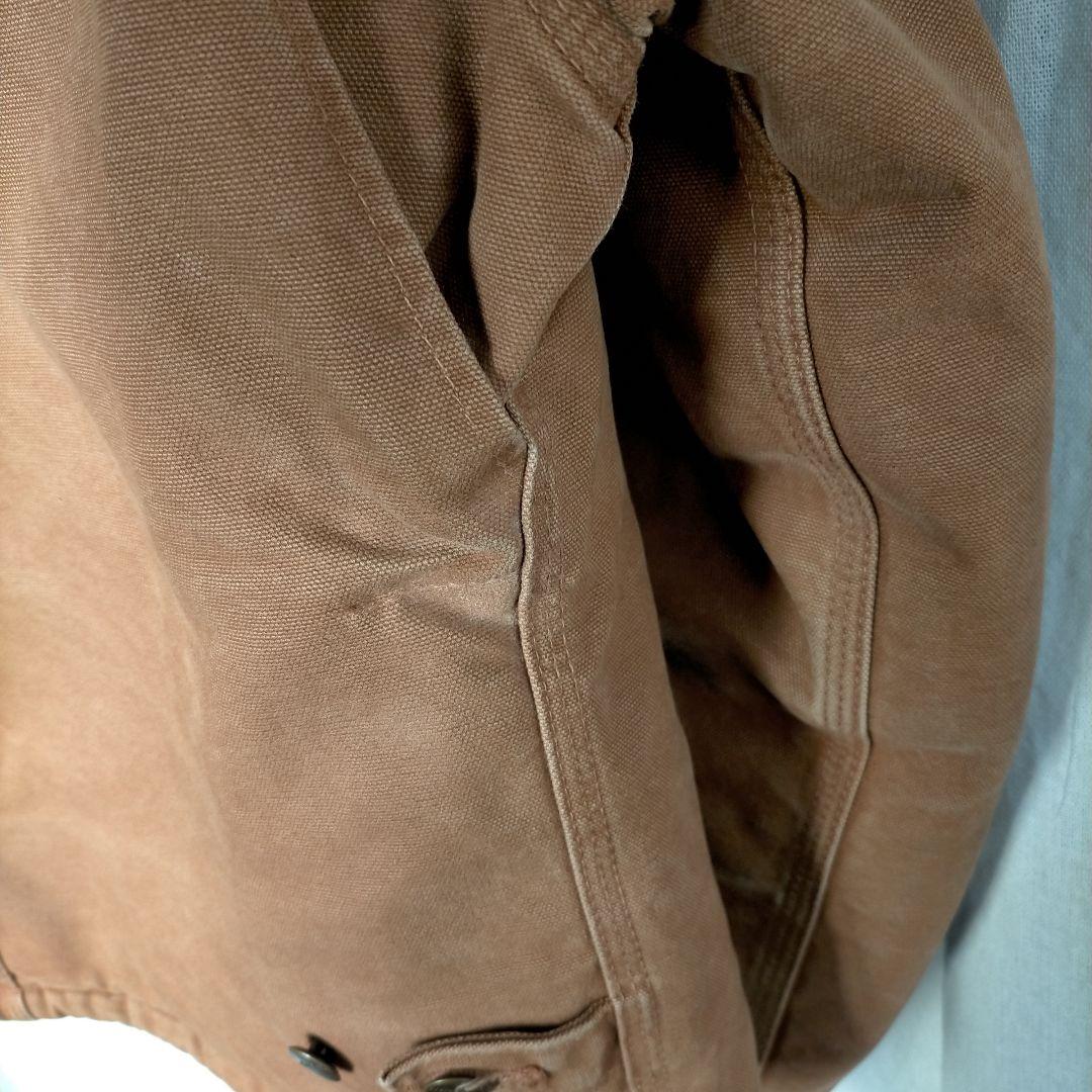 リ*ヘ様 Carhartt トラディショナルジャケット　短丈 L 企業ロゴ　メキ